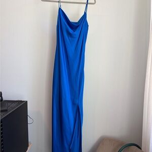 Express Vibrant Blue Maxi Dress
